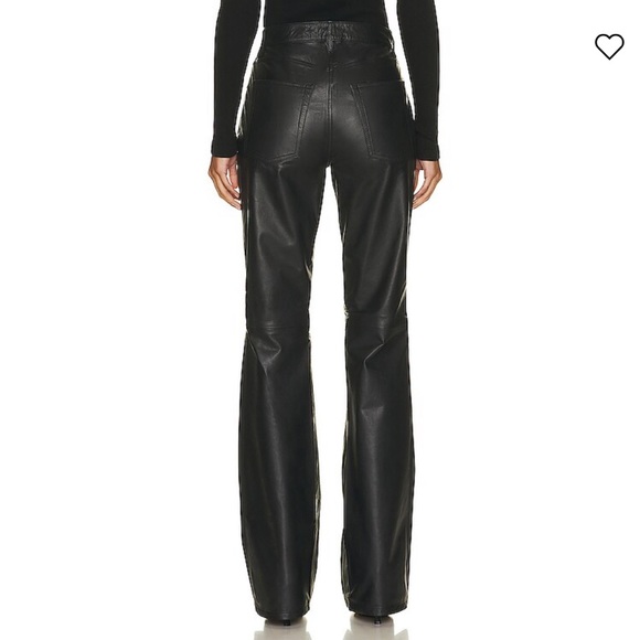 GRFRND Black Leather Pants - Picture 2 of 10